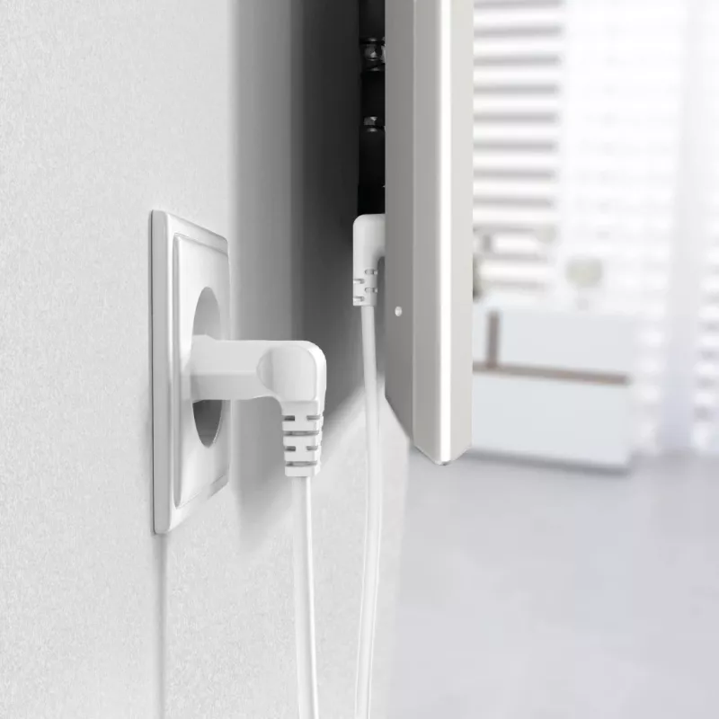 Kabel zasilający Hama 00221102 biały 5 m Wtyczka zasilająca typu C Złącze C7
