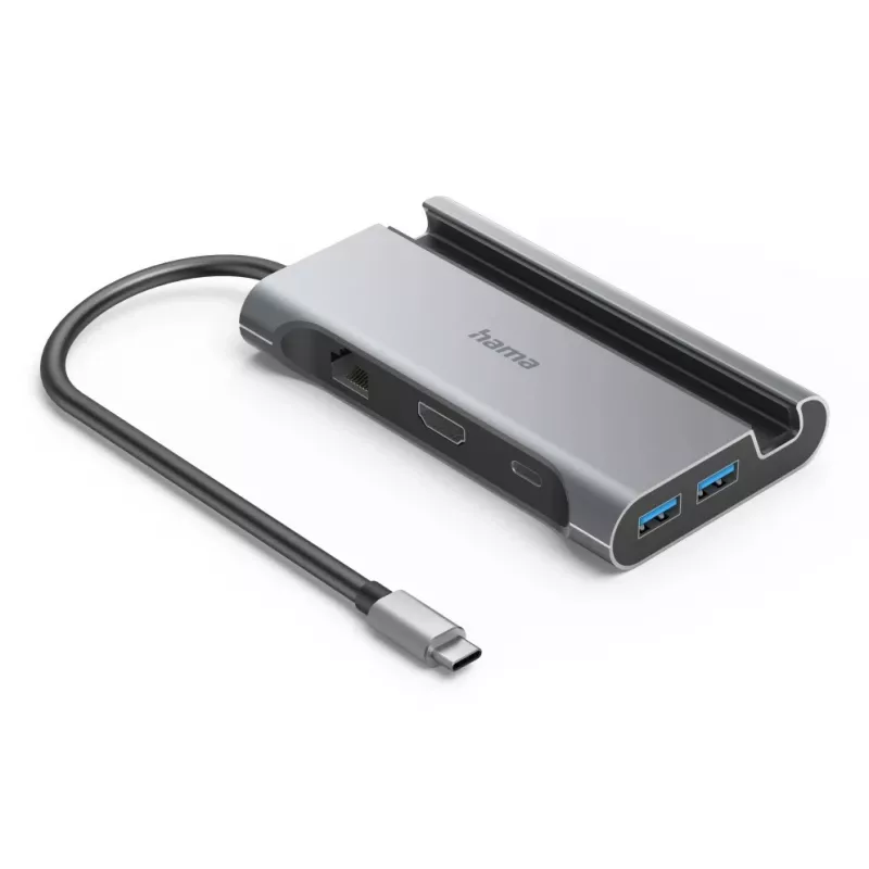 Hama Connect2Mobile V2 USB 3.2 Gen 1 (3.1 Gen 1) Type-C 1000 Mbit/s Antracyt