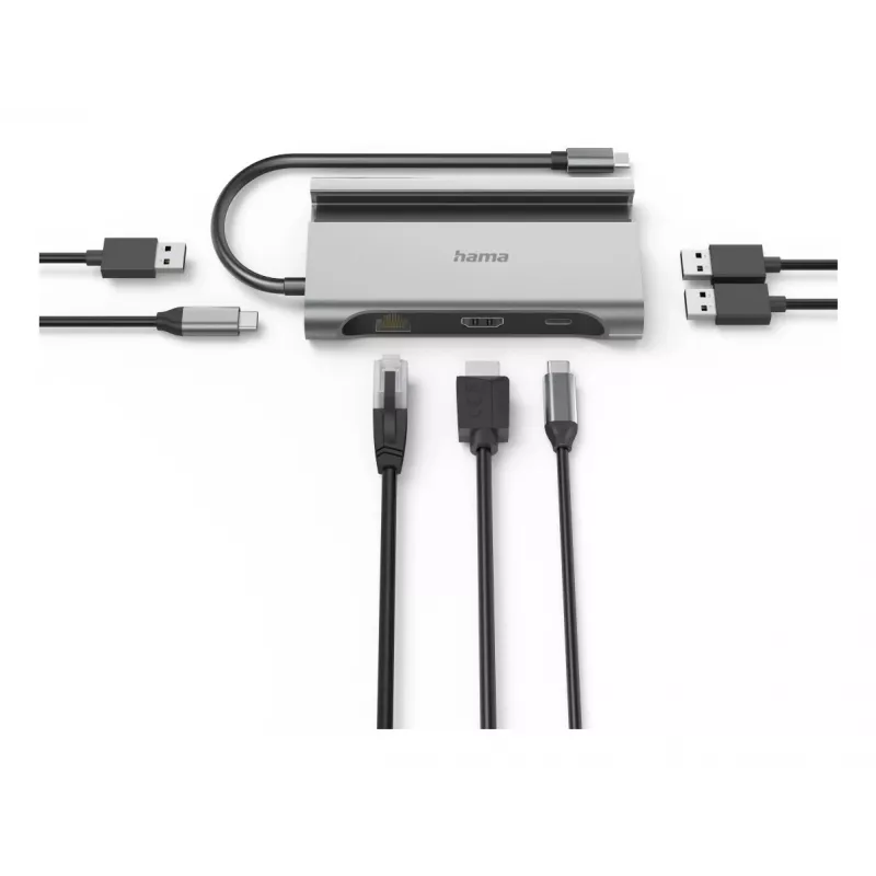 Hama Connect2Mobile V2 USB 3.2 Gen 1 (3.1 Gen 1) Type-C 1000 Mbit/s Antracyt