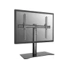 Equip 32 inch-55” stolik pod telewizor, 81,3 cm (32 cale), 139,7 cm (55 cali), 40 kg, 600 x 400 mm, szkło, metal, czarny