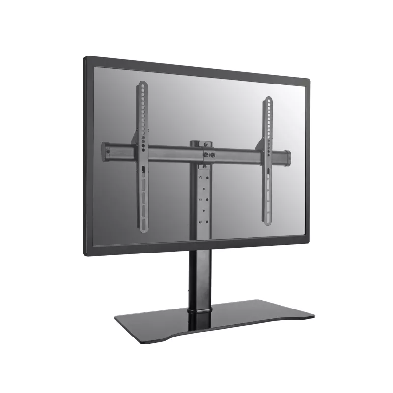 Equip 32 inch-55” stolik pod telewizor, 81,3 cm (32 cale), 139,7 cm (55 cali), 40 kg, 600 x 400 mm, szkło, metal, czarny