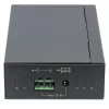 Manhattan USB-A 7-Port Hub Industrial, 7x portów USB-A, 5 Gb/s (USB 3.2 Gen1 aka USB 3.0), ochrona ESD 20 kV, zasilanie A/C, magistralowe i przez listwę zaciskową, szyna DIN, montaż na ścianie, obudowa metalowa, zabezpieczenie śrubowe