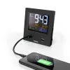 Hama Dual-USB Cyfrowy budzik Czarny