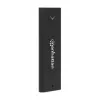 Obudowa Manhattan M.2 NVMe SSD, złącze żeńskie USB-C, 10 Gb/s (USB 3.2 Gen2, znane również jako USB 3.1), zgodność z UASP, SuperSpeed+ USB, aluminium, czarna, trzyletnia gwarancja