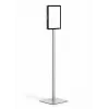 Stojak informacyjny Durable INFO STAND BASIC A4 Metal Plastik Szary