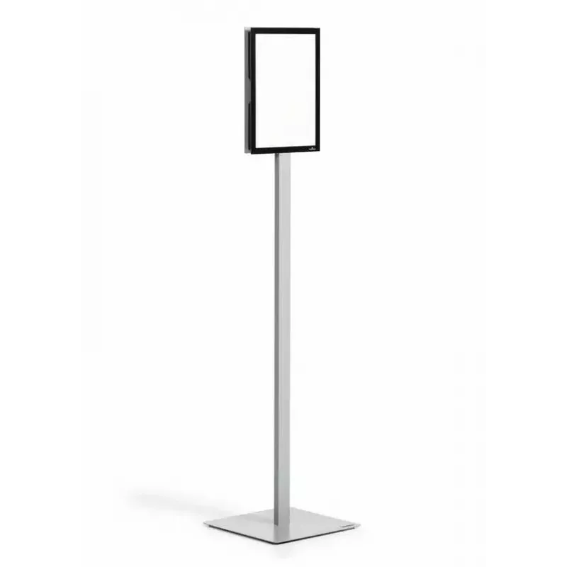 Stojak informacyjny Durable INFO STAND BASIC A4 Metal Plastik Szary