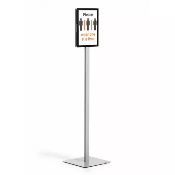 Stojak informacyjny Durable INFO STAND BASIC A4 Metal Plastik Szary