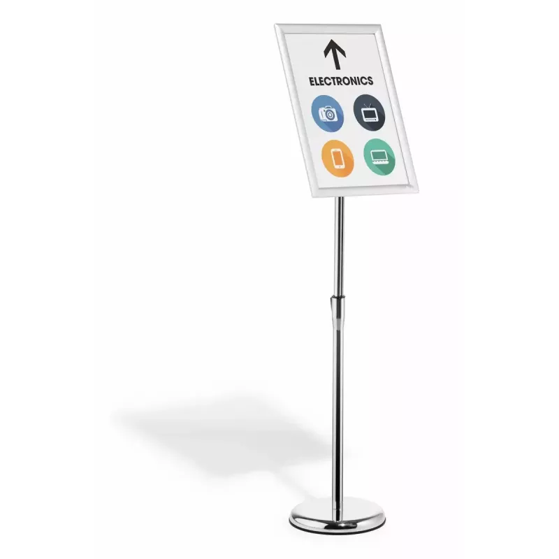 Stojak informacyjny Durable 479923 A3 Aluminium Plastik Stal Wysokość 1290 mm