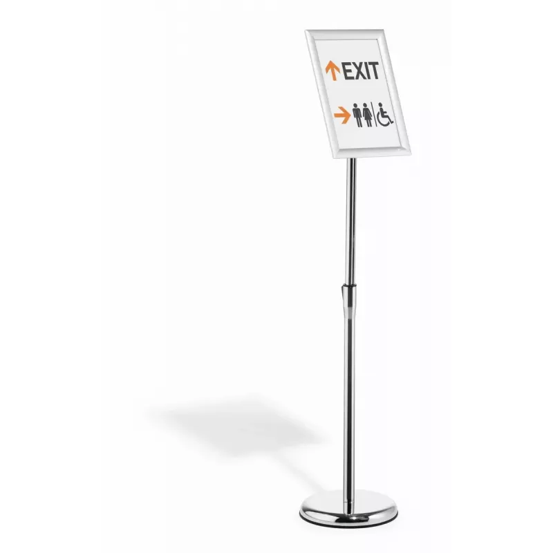 Stojak informacyjny Durable 479823 A4 Aluminium Plastik Stal 1205 mm