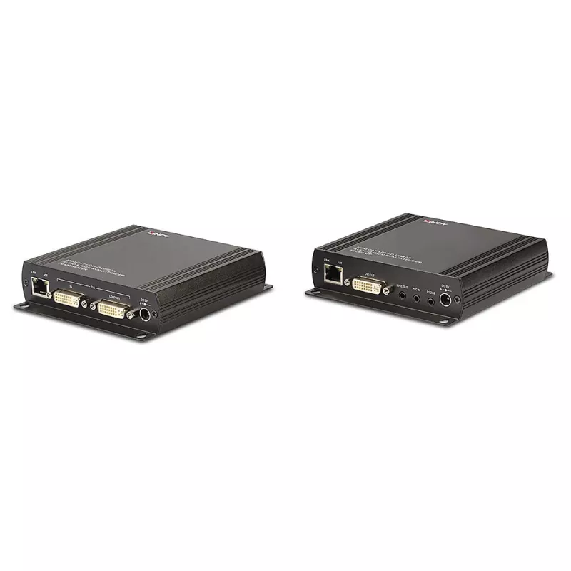 Lindy 140m Cat.6 DVI-D, USB, Audio i RS-232 KVM Extender