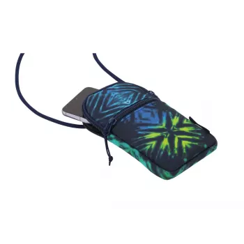 Etui rękaw Herlitz New Batik uniwersalne etui na telefon komórkowy Czarny Niebieski Zielony