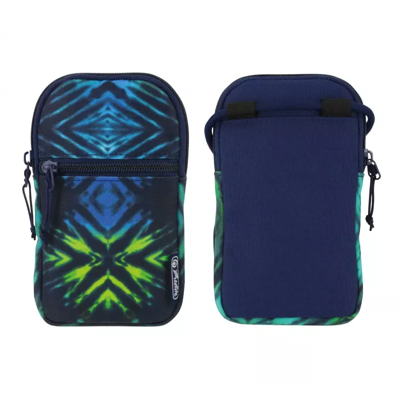 Etui rękaw Herlitz New Batik uniwersalne etui na telefon komórkowy Czarny Niebieski Zielony