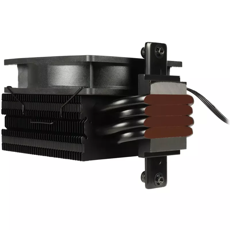 Chłodzenie powietrzne INTER-TECH 4P90 Pro Bulk, wentylator 92 mm, łożysko hydrauliczne, 12 V, obsługa gniazd AM5/AM4/AMD oraz wielu gniazd Intel, czarny