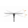 Uchwyt do monitora Wytrzymały 509623 81,3 cm Ścienny Srebrny Zacisk 8 kg