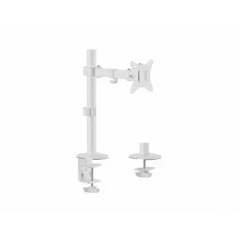 Equip 17 inch-32 inch Przegubowy uchwyt do monitora na biurko, biały