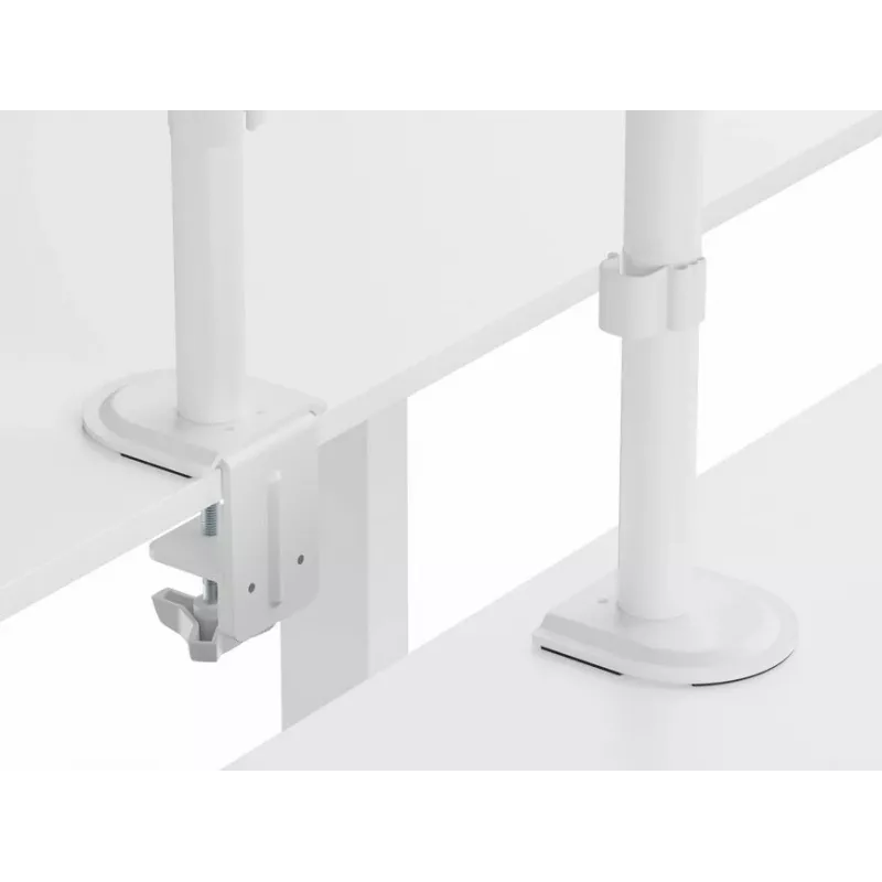 Equip 17 inch-32 inch Przegubowy uchwyt do monitora na biurko, biały