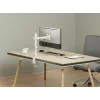 Equip 17 inch-32 inch Przegubowy uchwyt do monitora na biurko, biały