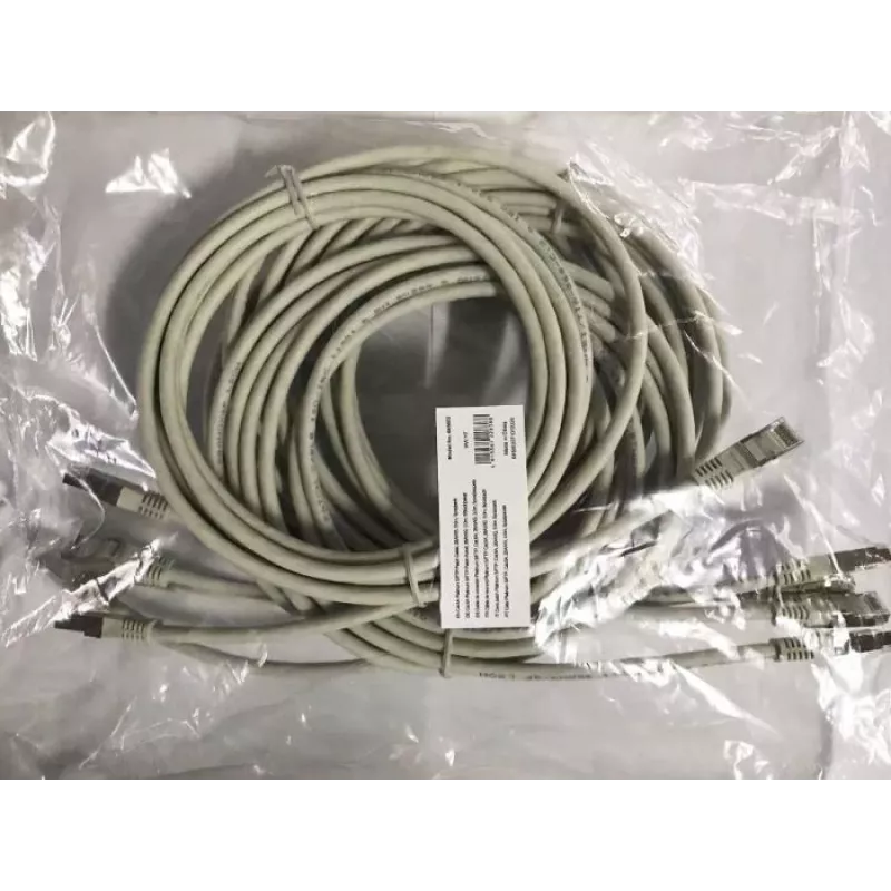 Equip Cat.6A Platinum S/FTP Patch kabel, szary, 3,0 m, 5 szt./zestaw