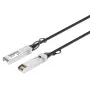 Intellinet 3m 10G SFP+ pasywny kabel miedziany Twinax z bezpośrednim podłączeniem, 30AWG, kompatybilny z HP J9283B /JD097C