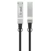 Intellinet 1m 40G QSFP+ Pasywny miedziany kabel bezpośredniego podłączenia Twinax 30AWG, zgodny z MSA QSFP-H40G-CU1M