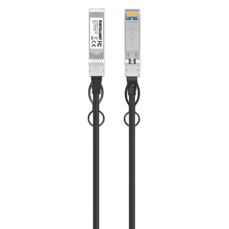 Intellinet 5m 10G SFP+ Pasywny kabel miedziany DAC Twinax 24AWG kompatybilny z HP JG081C/ 537963-B21