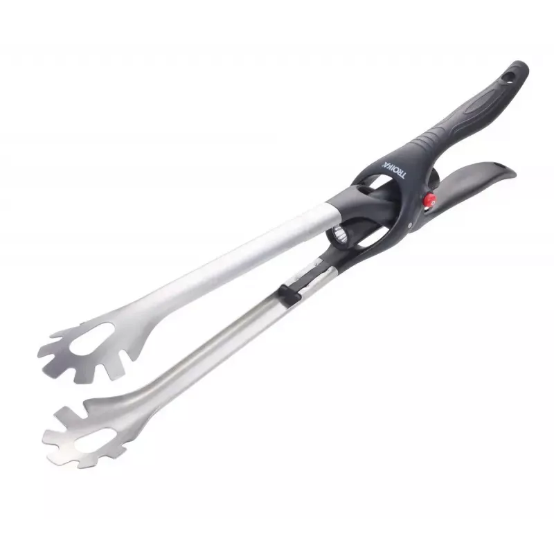 Szczypce kuchenne TROIKA BBQ01/ST 450 mm Silikon Stal nierdzewna Czarny