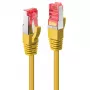 Lindy 47760 kabel sieciowy żółty 0,3 m Cat6 S/FTP (S-STP)