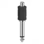 Hama 00205188 przejściówka RCA 6.3 czarny, srebrny