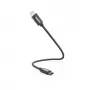 Hama 00201601 kabel lightning 0,2 m Czarny