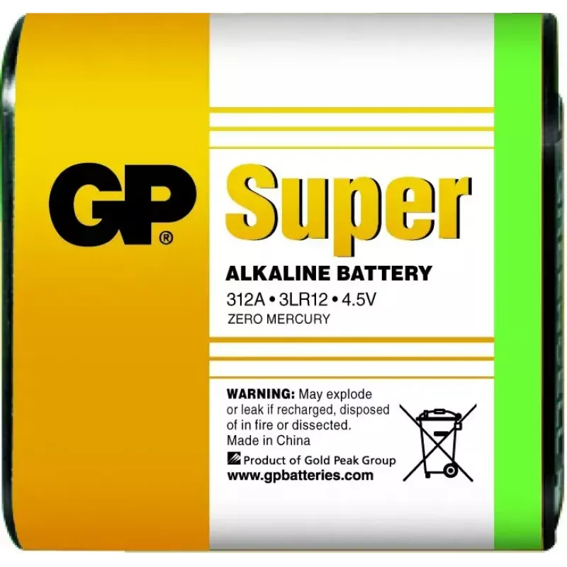 GP Batteries Super Alkaliczna 4,5 V Bateria jednorazowa Alkaliczna Pryzmatyczna
