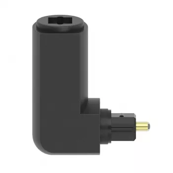 Hama 00205177 adapter złącza ODT Toslink czarny
