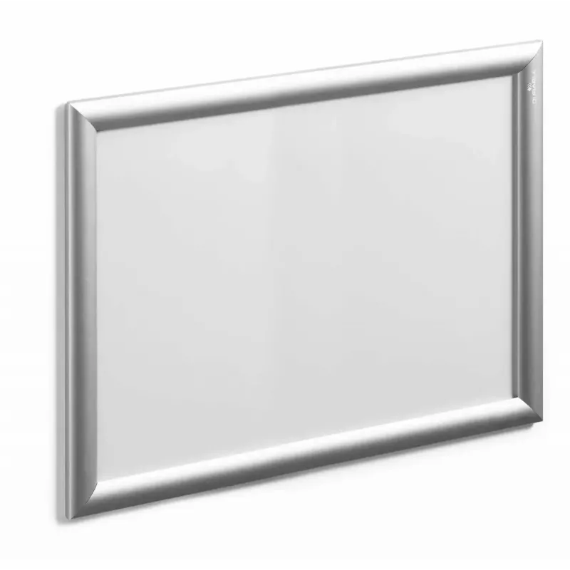 Ramka ścienna Durable 479723 278x402 mm prostokątna srebrna aluminium