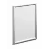 Ramka ścienna Durable 479723 278x402 mm prostokątna srebrna aluminium