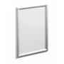 Ramka ścienna Durable 479723 278x402 mm prostokątna srebrna aluminium