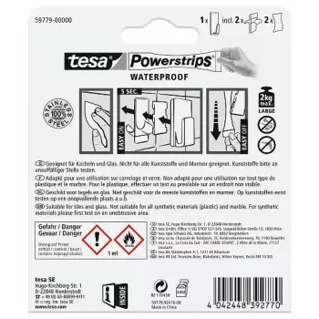 Wieszak na ręczniki TESA 59779-00000 Wewnętrzny Stal nierdzewna