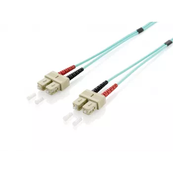 Equip SC/SC światłowodowy kabel krosowy, OM3, 30m, 30 m, OM3, SC, SC