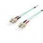 Equip SC/SC światłowodowy kabel krosowy, OM3, 30m, 30 m, OM3, SC, SC