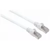 Intellinet sieciowy Patch kabel, kabel Cat7 / wtyki Cat6A, 7,5 m, biały, miedź, S/FTP, LSOH / LSZH, PVC, RJ45, pozłacane styki, zabezpieczenie przed zaczepianiem, osłona, dożywotnia gwarancja