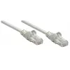 Intellinet kabel krosowy sieciowy, Kat. 6, 50 m, szary, miedź, S/FTP, LSOH / LSZH, PVC, RJ45, pozłacane styki, bez zaczepów, osłonięty, dożywotnia gwarancja
