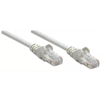 Intellinet kabel krosowy sieciowy, Kat. 6, 50 m, szary, miedź, S/FTP, LSOH / LSZH, PVC, RJ45, pozłacane styki, bez zaczepów, osłonięty, dożywotnia gwarancja