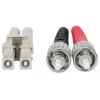 Intellinet Kabel światłowodowy, OM3, ST/LC, 2 m, akwamarynowy, dupleks, wielomodowy, 50/125 µm, LSZH, światłowód, dożywotnia gwarancja