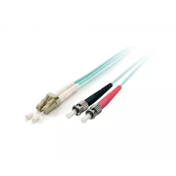Equip LC/ST światłowodowy kabel krosowy, OM3, 15m, 15 m, OM3, LC, ST