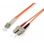 Kabel światłowodowy Equip LC/SC 62,5/125μm 3,0m InfiniBand/światłowód 3 m SC pomarańczowy