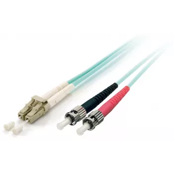 Equip LC/ST światłowodowy kabel krosowy, OM3, 10m, 10 m, OM3, LC, ST