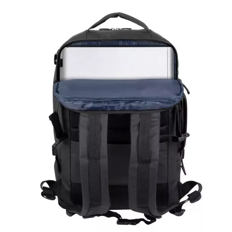 Casual backpack Rivacase Tegel 8465 Czarny Polyester ECO-FRIENDLY