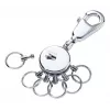 Brelok TROIKA Czarny VISION Czarny Srebrny Metal 25mm 90mm 9mm