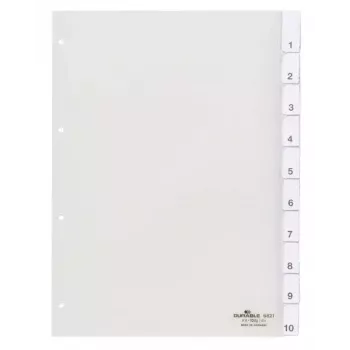 Indeks z zakładkami numerycznymi Durable 6821-19