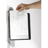 Durable Vario magnet wall 5 - magnetyczny uchwyt ścienny do dokumentów A4 w orientacji pionowej, 5 paneli