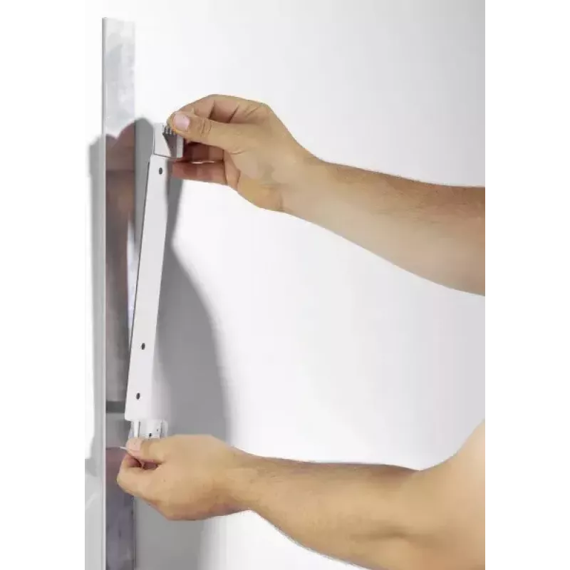 Durable Vario magnet wall 5 - magnetyczny uchwyt ścienny do dokumentów A4 w orientacji pionowej, 5 paneli