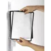 Durable Vario magnet wall 5 - magnetyczny uchwyt ścienny do dokumentów A4 w orientacji pionowej, 5 paneli